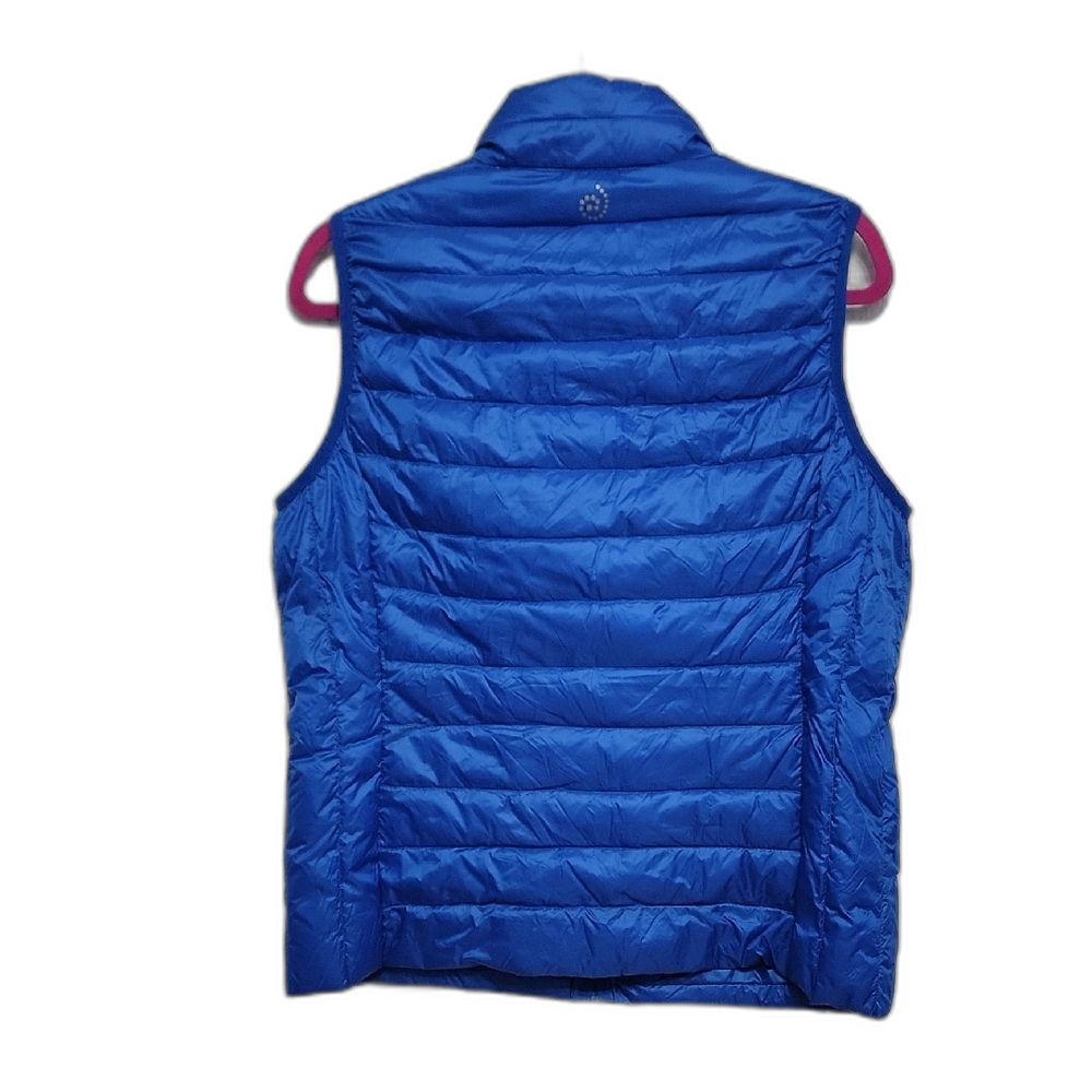 Be Inspired Blue Down Packable Puffer Vest Size L - Picture 2 of 14